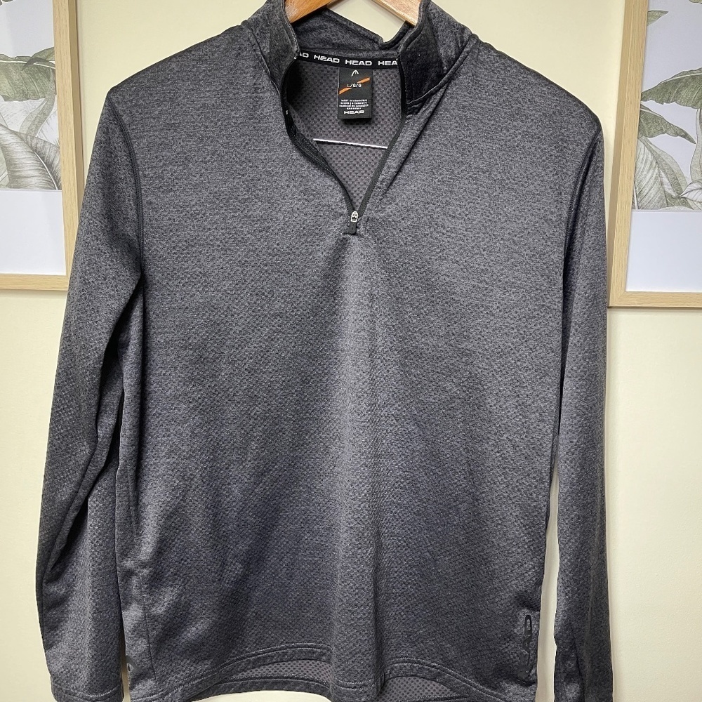 Head Men's 1/4 zip shirt Large